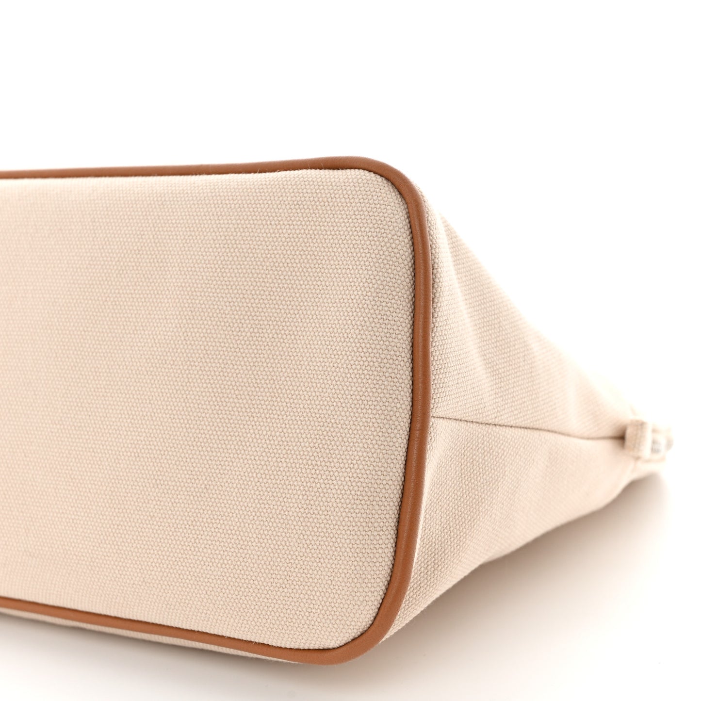 Cotton Canvas Mini Bolide Travel Cosmetic Pouch Natural