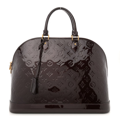 Louis Vuitton Vernis Alma GM Amarante 1 of 13