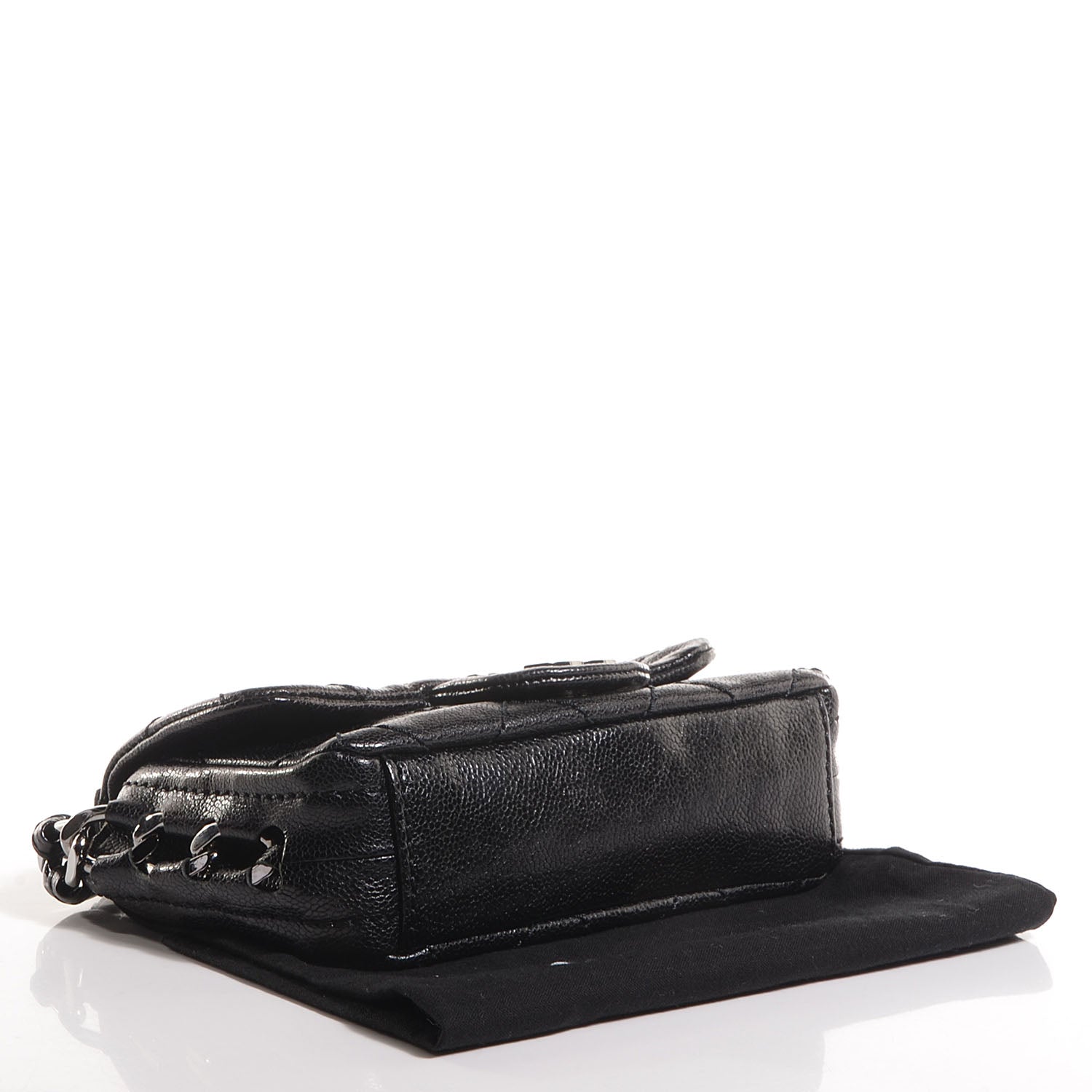 Chanel Glazed Caviar Mini Modern Chain Flap Black 4 of 7