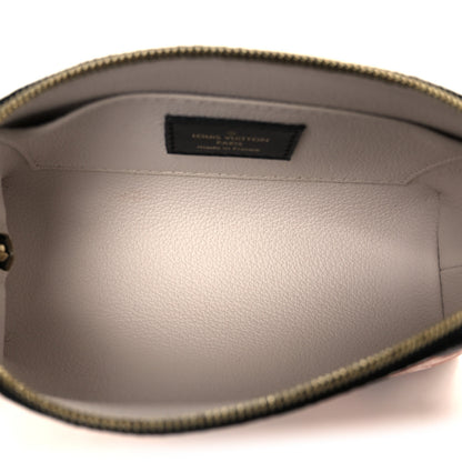 Louis Vuitton Monogram Giant Crafty Cosmetic Pouch Creme Caramel 5 of 7