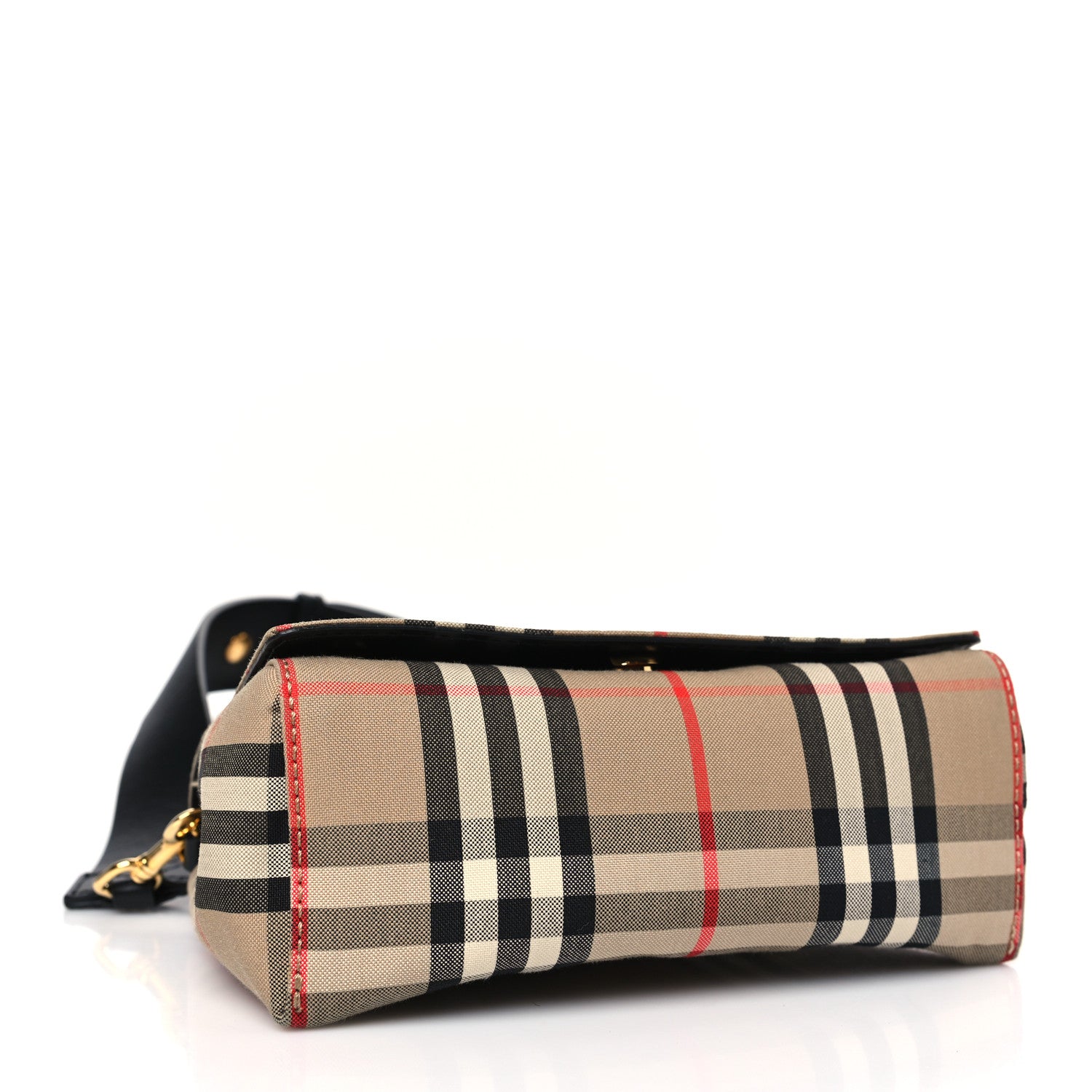 Burberry Vintage Check Hackberry Crossbody Bag Archive Beige Black 4 of 8