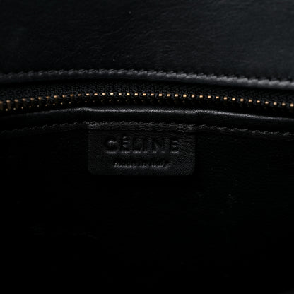 Celine Smooth Calfskin Nano Luggage Black 7 of 12
