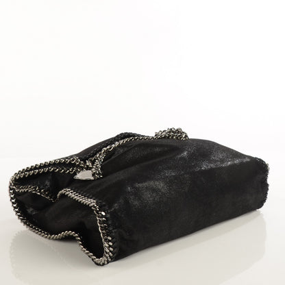 Stella McCartney Shaggy Deer Big Falabella Tote Black 4 of 9