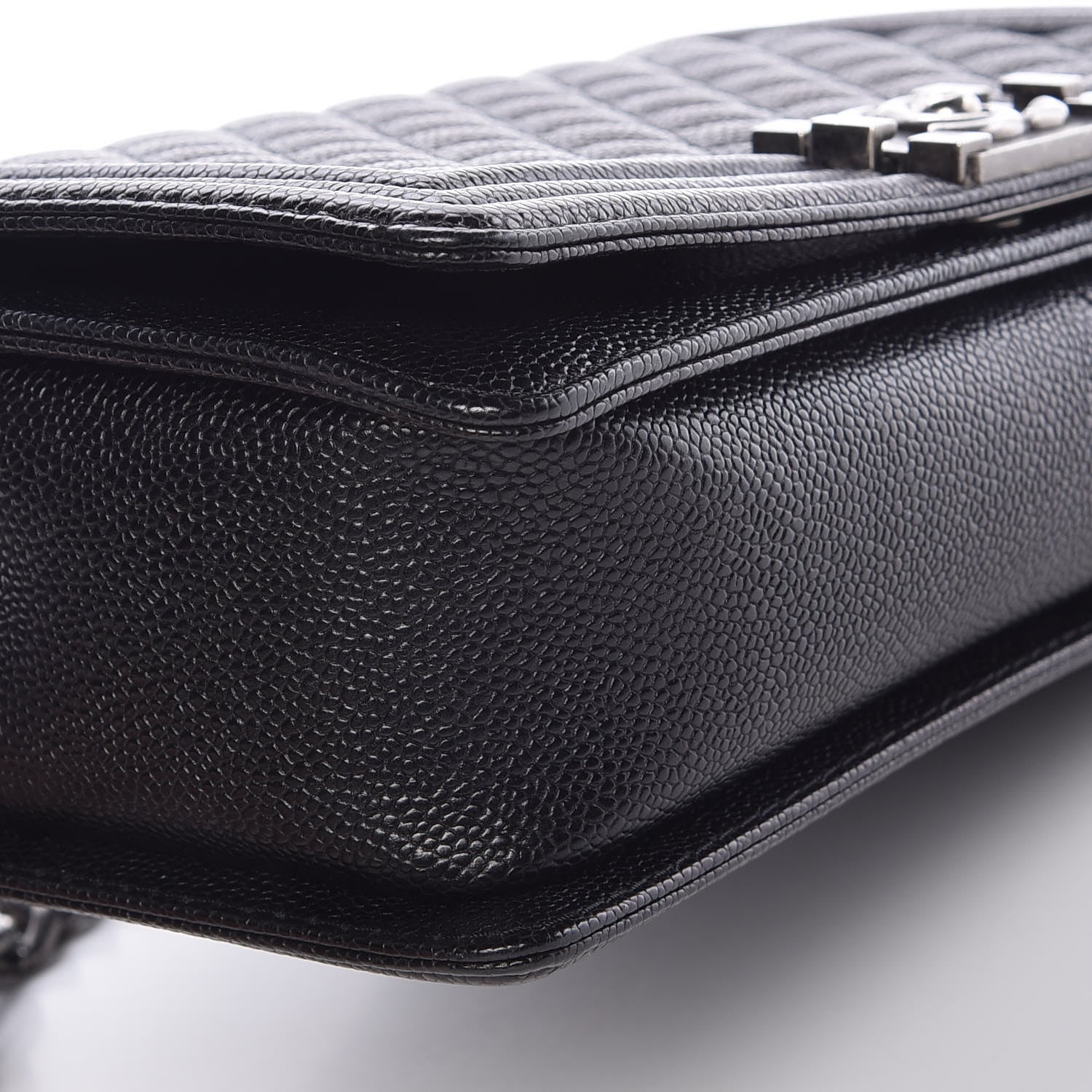 Chanel Caviar Quilted New Medium Boy Flap Black 8 of 10