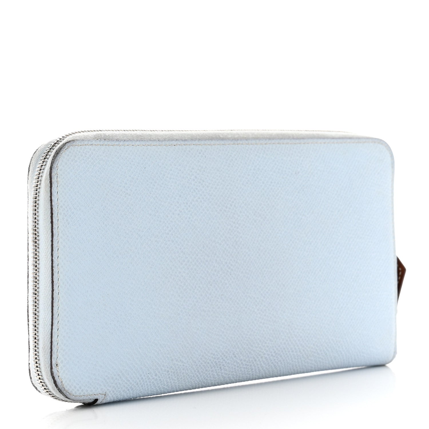 Hermes Epsom Silk'in Wallet Bleu Brume 3 of 10