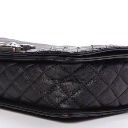 Chanel Calfskin Medium Boy Reverso Flap Black 8 of 11