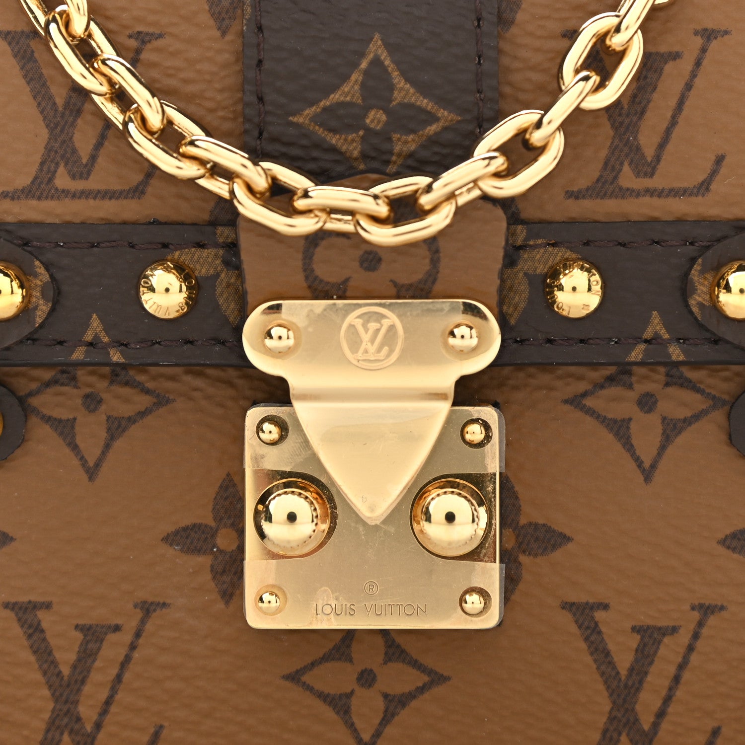 Louis Vuitton Reverse Monogram Essential Trunk NM 7 of 10