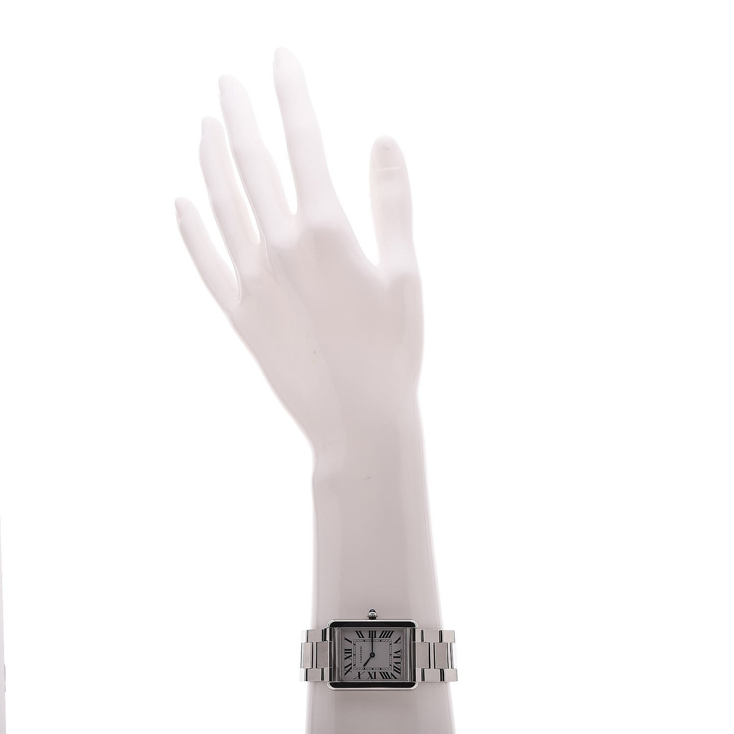 Stainless Steel 27mm Tank Solo Quartz Watch