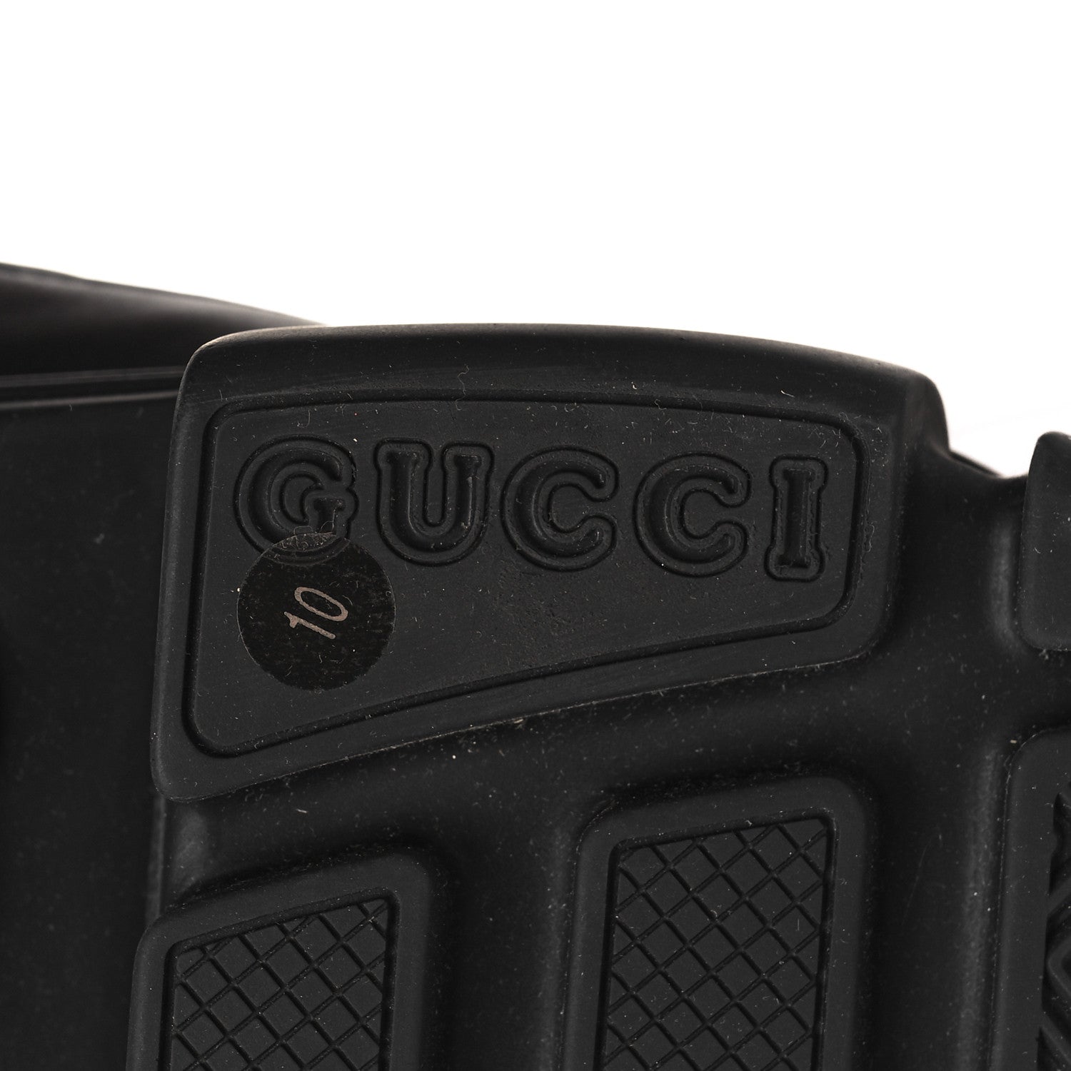 Gucci Quebec Calfskin Technical Jersey Knit GG Monogram Mens Horsebit Ankle Boots 10 Black Light Hibiscus Red 7 of 8