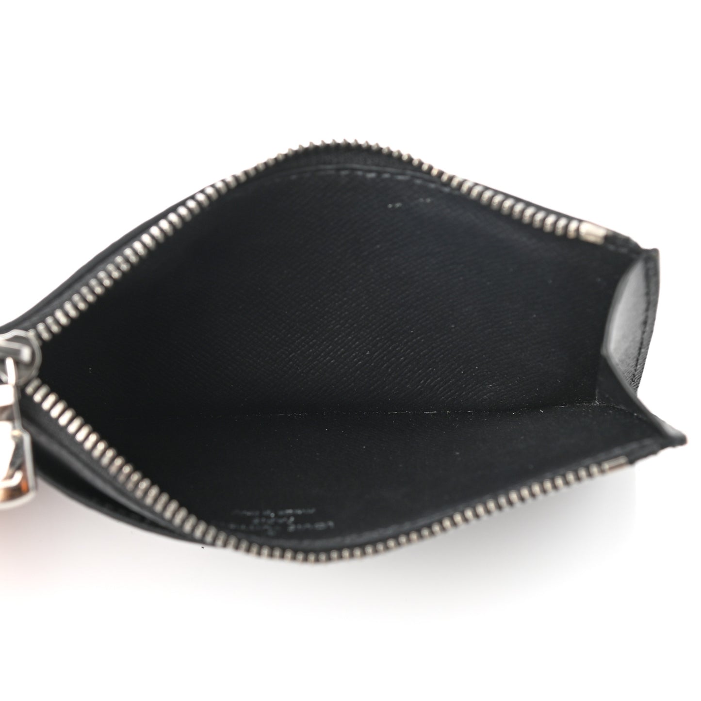 Reverse Monogram Eclipse Taiga Coin Card Holder