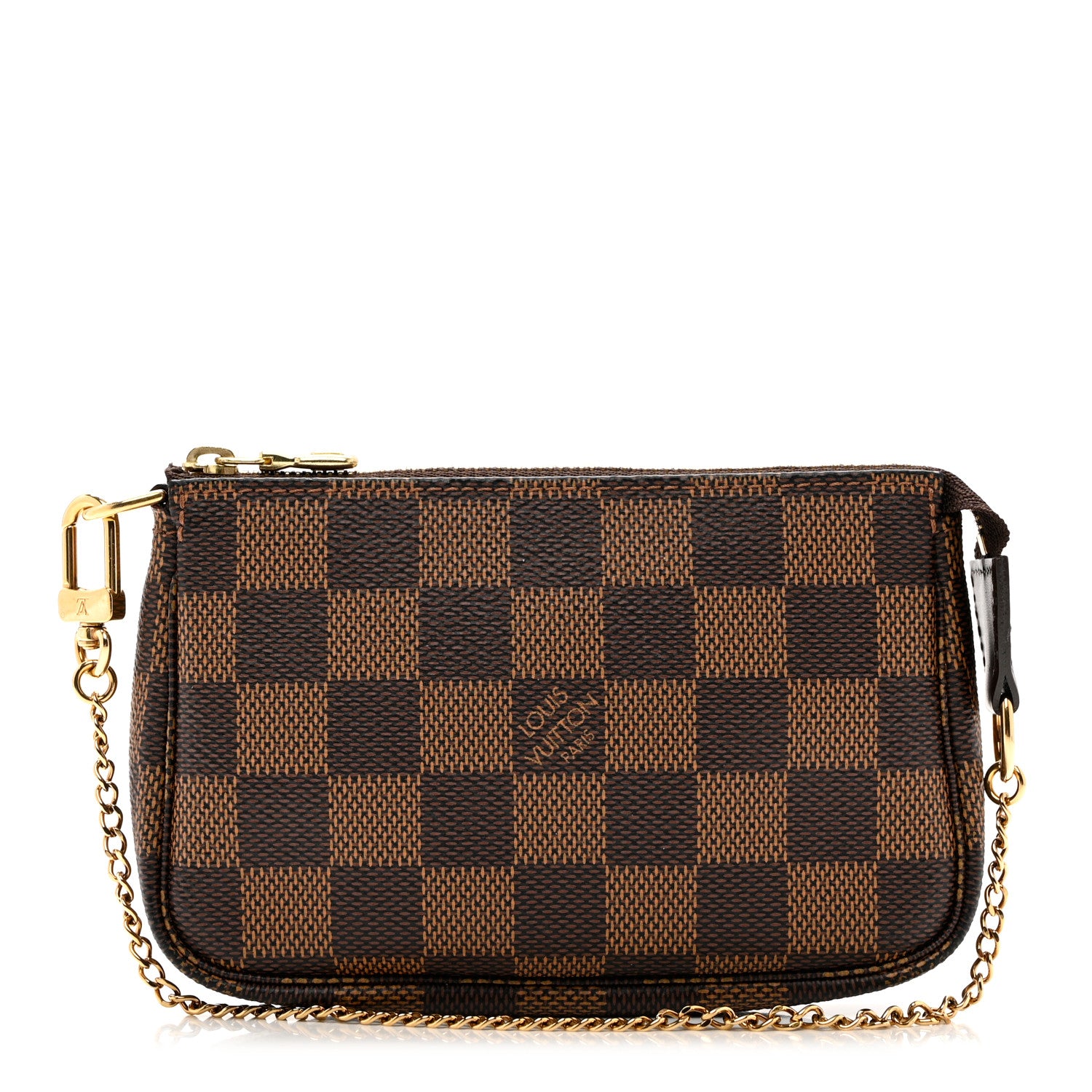 Louis Vuitton Damier Ebene Mini Pochette Accessories 1 of 6