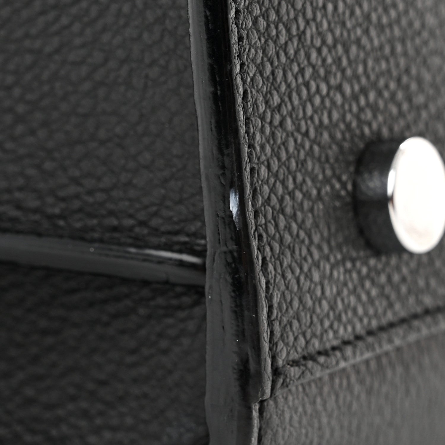 Saint Laurent Grained Calfskin Small Sac De Jour Black 12 of 13