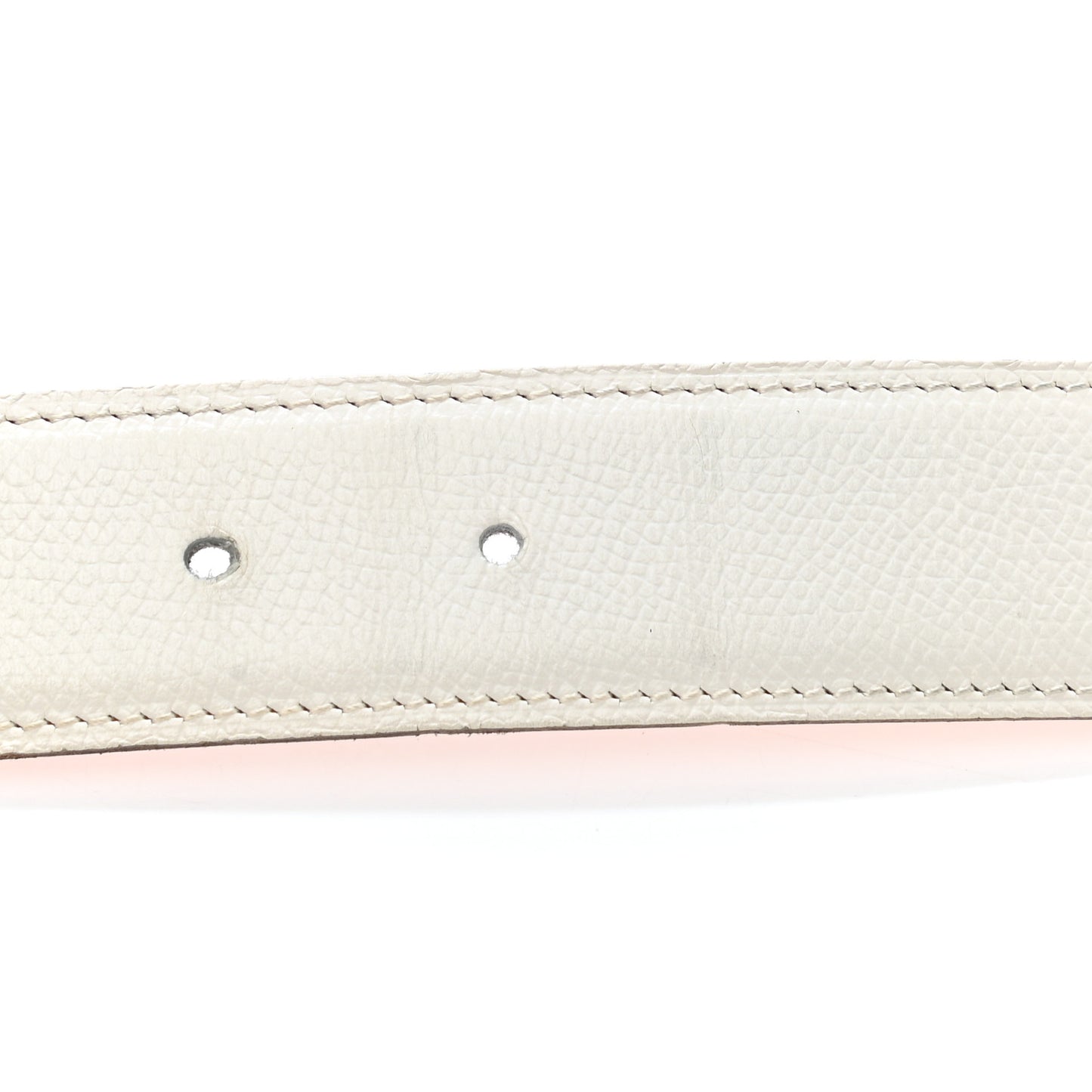 Epsom Swift 32mm H Belt 85 White Orange