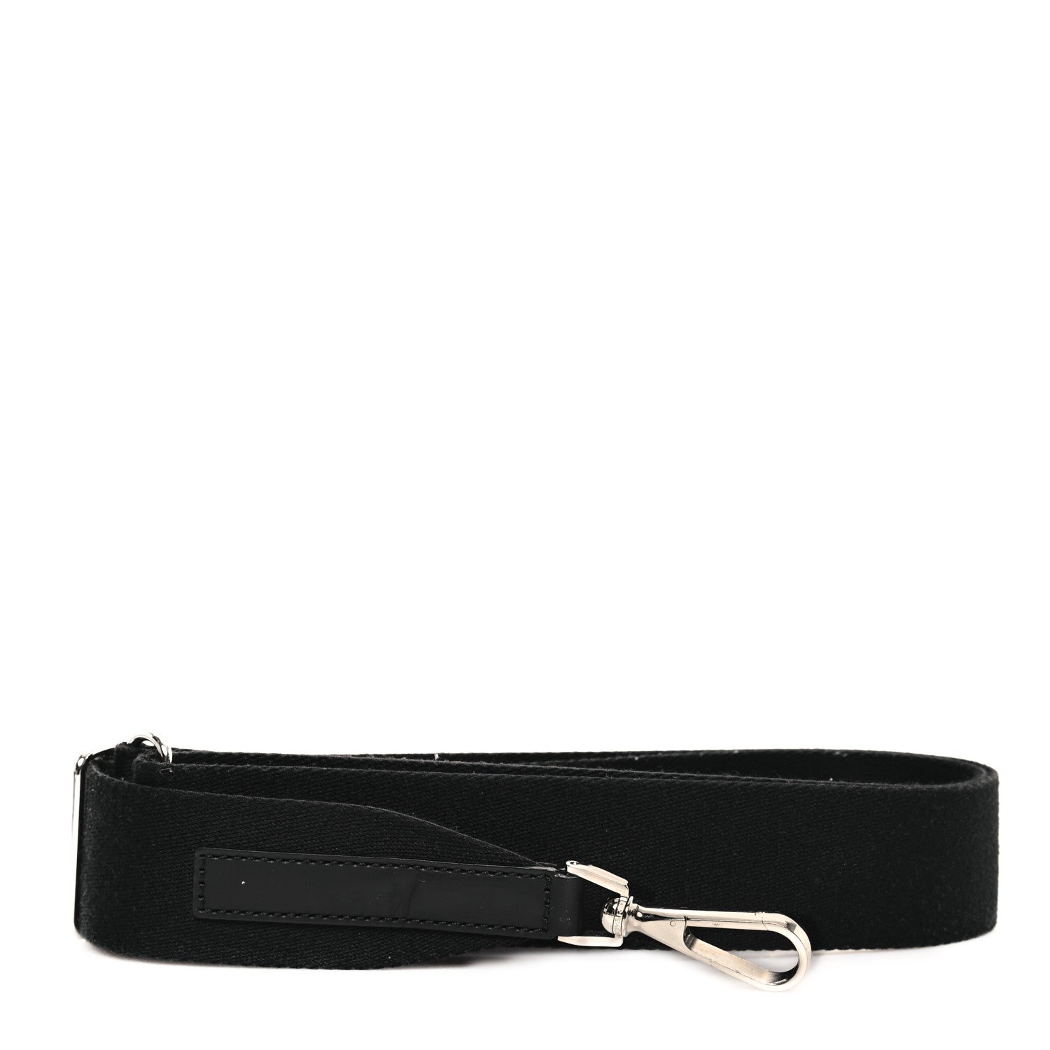 Goyard Canvas Calfskin Adjustable Shoulder Strap Black 1 of 4