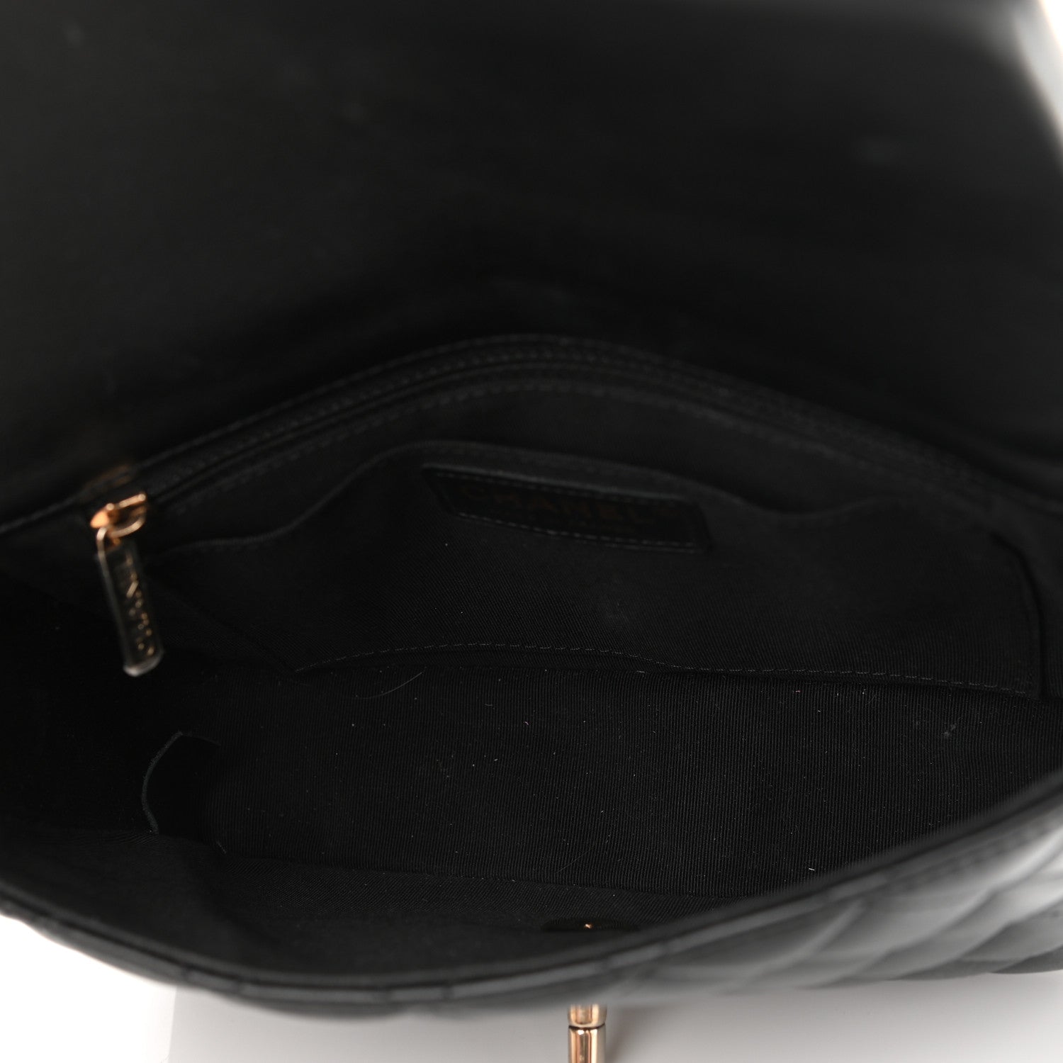 Chanel Calfskin Quilted Bolero De Chanel Flap Bag Black 5 of 10