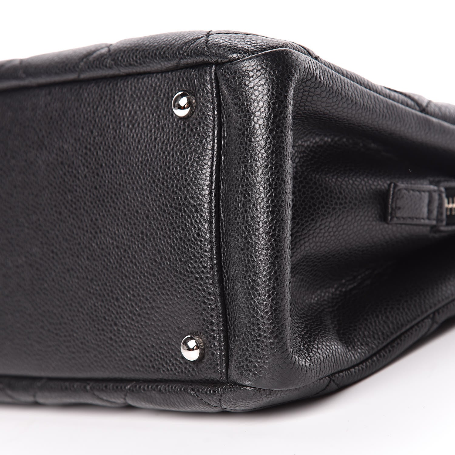 Chanel Caviar Quilted Timeless CC Soft Tote Black 12 of 13