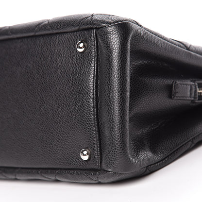 Chanel Caviar Quilted Timeless CC Soft Tote Black 12 of 13