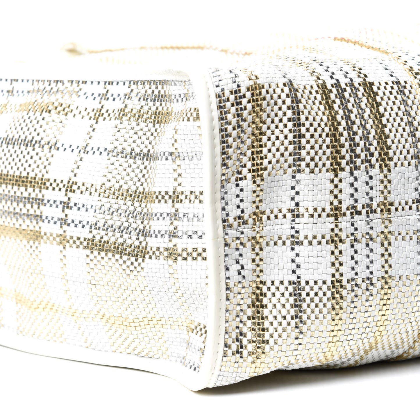 Braided Street Shopper GM Gold