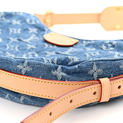 Louis Vuitton Monogram Denim Croissant MM Blue 11 of 11