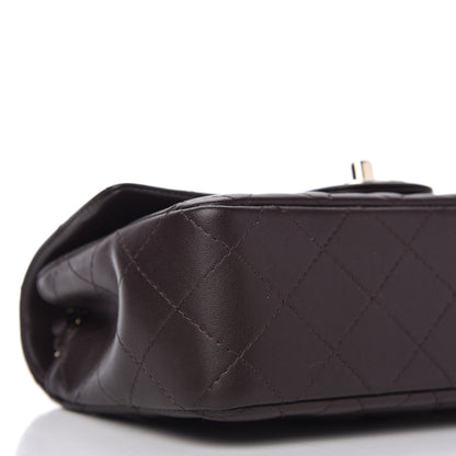Chanel Lambskin Quilted Mini Rectangular Flap Dark Brown 6 of 11