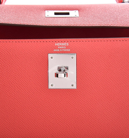 Hermes Epsom Kelly Sellier 28 Rose Jaipur 9 of 32