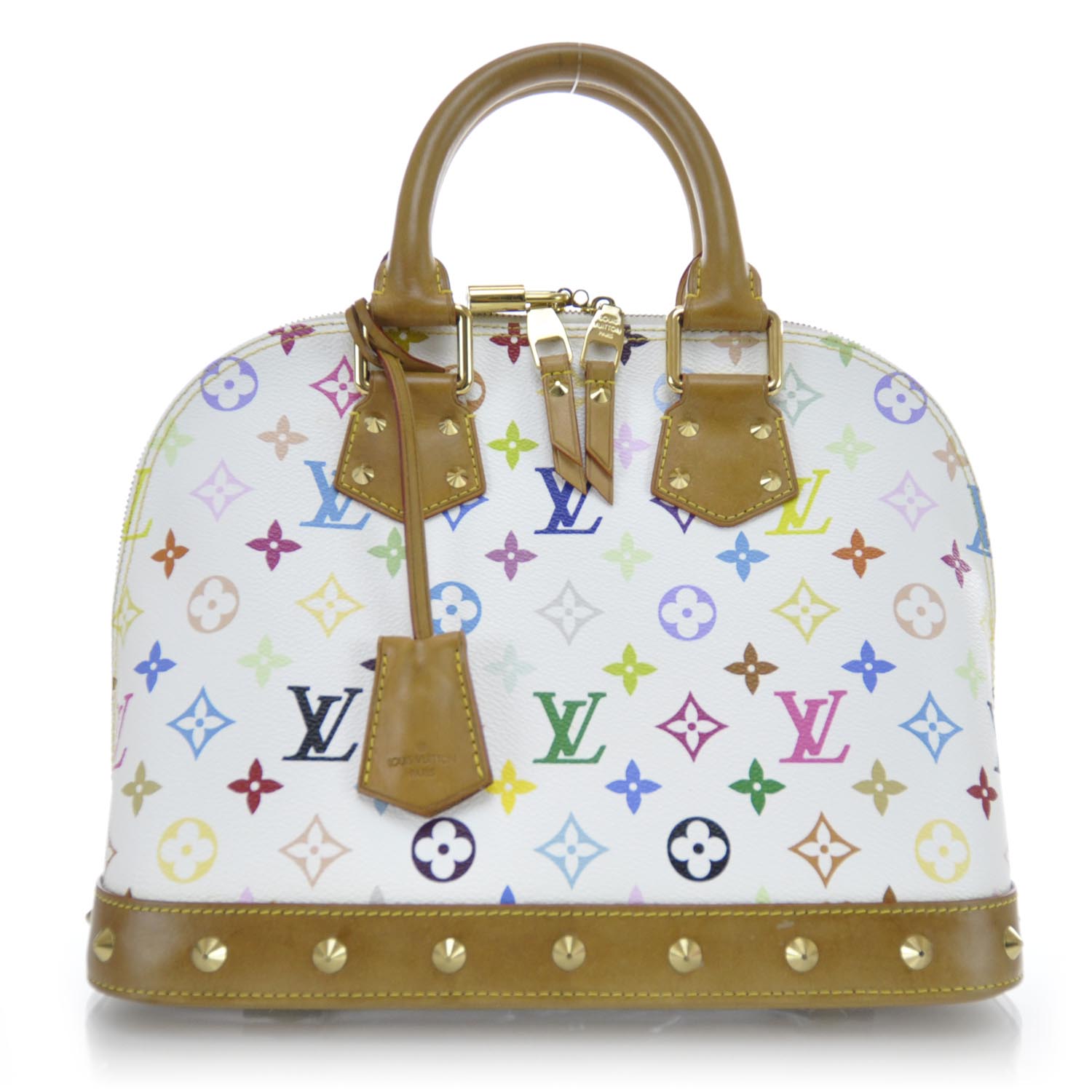 Louis Vuitton Monogram Multicolor Alma PM White 1 of 10