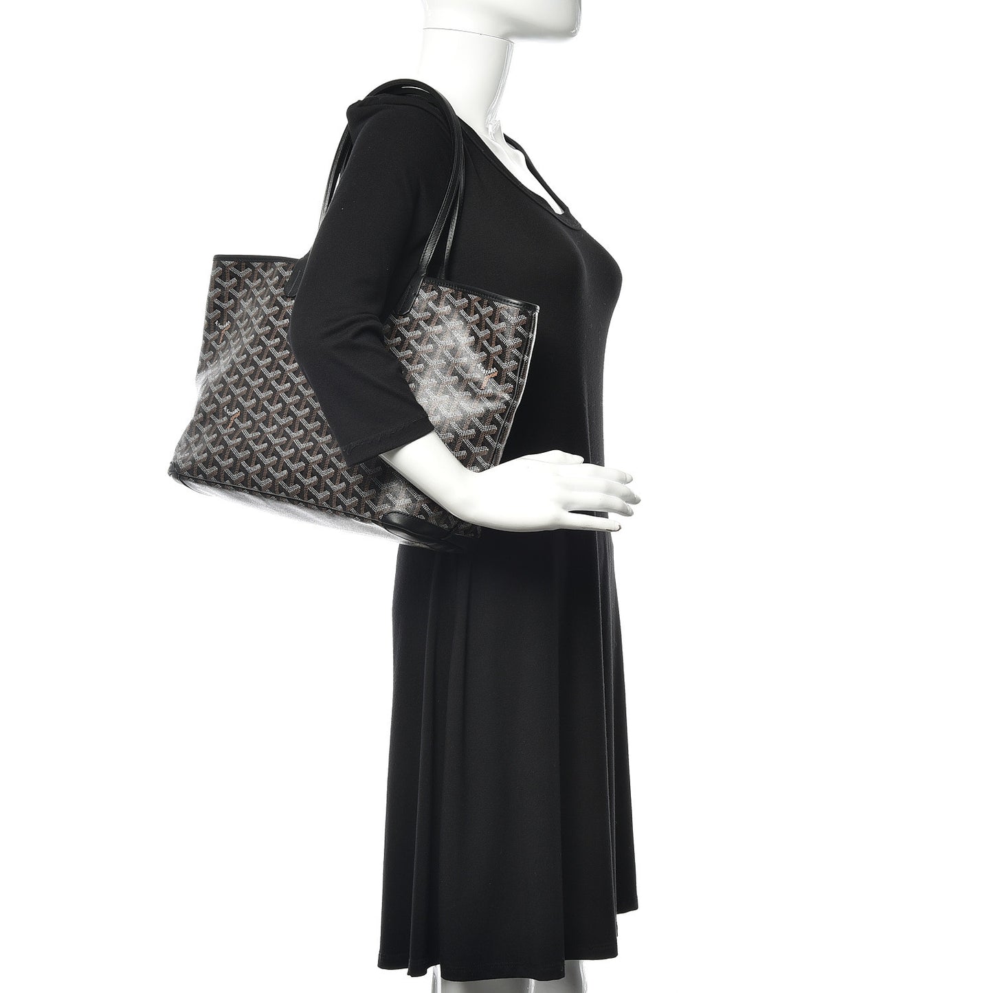 Goyardine Artois PM Black