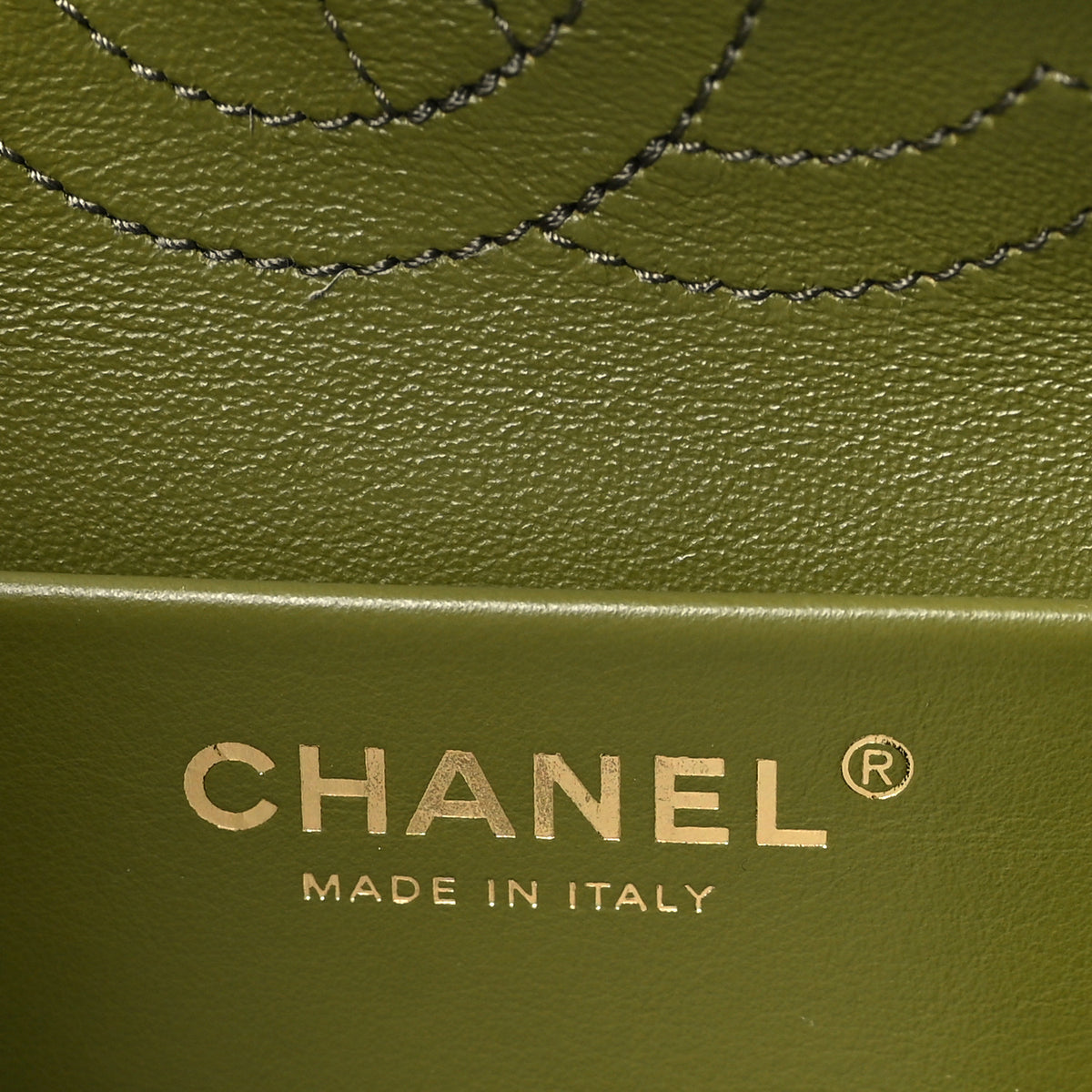 Suede Calfskin Mini Souplissimo Flap Khaki