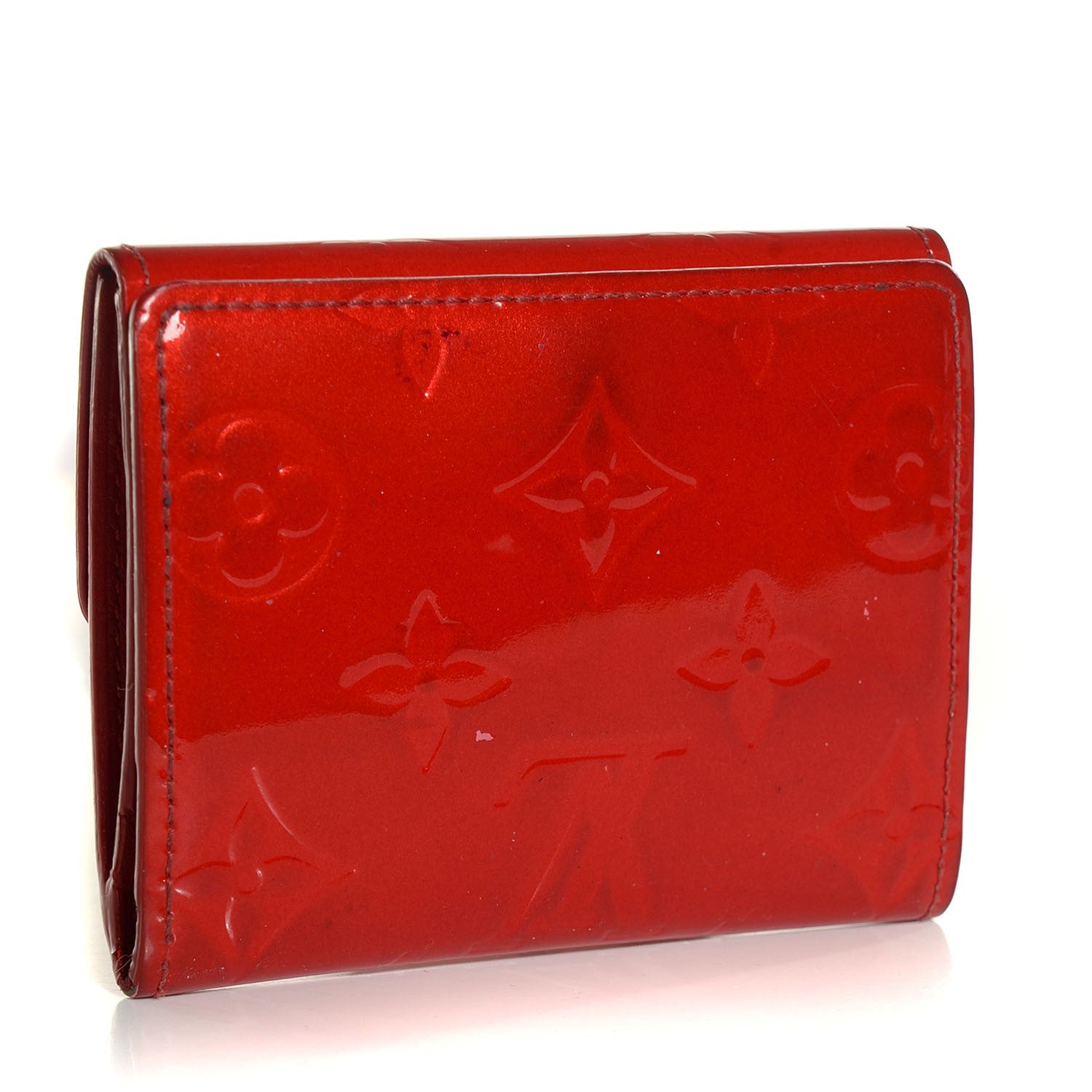 Louis Vuitton Vernis Ludlow Wallet Rouge 3 of 6