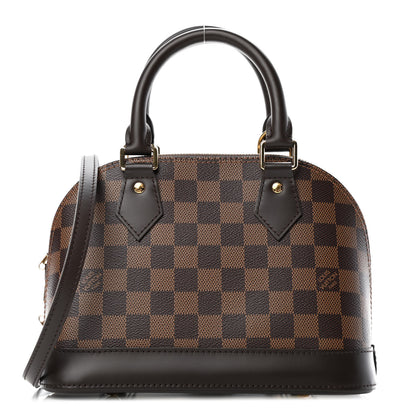 Louis Vuitton Damier Ebene Alma BB 1 of 4