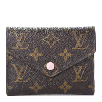 Louis Vuitton Monogram Victorine Wallet Rose Ballerine 1 of 6
