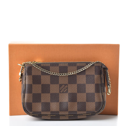 Louis Vuitton Damier Ebene Mini Pochette Accessories 8 of 8