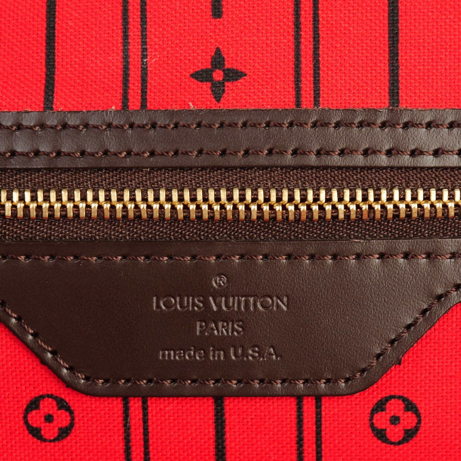 Louis Vuitton Damier Ebene Neverfull MM 6 of 7