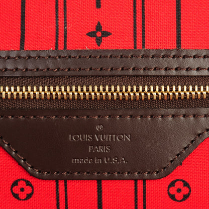 Louis Vuitton Damier Ebene Neverfull MM 6 of 7