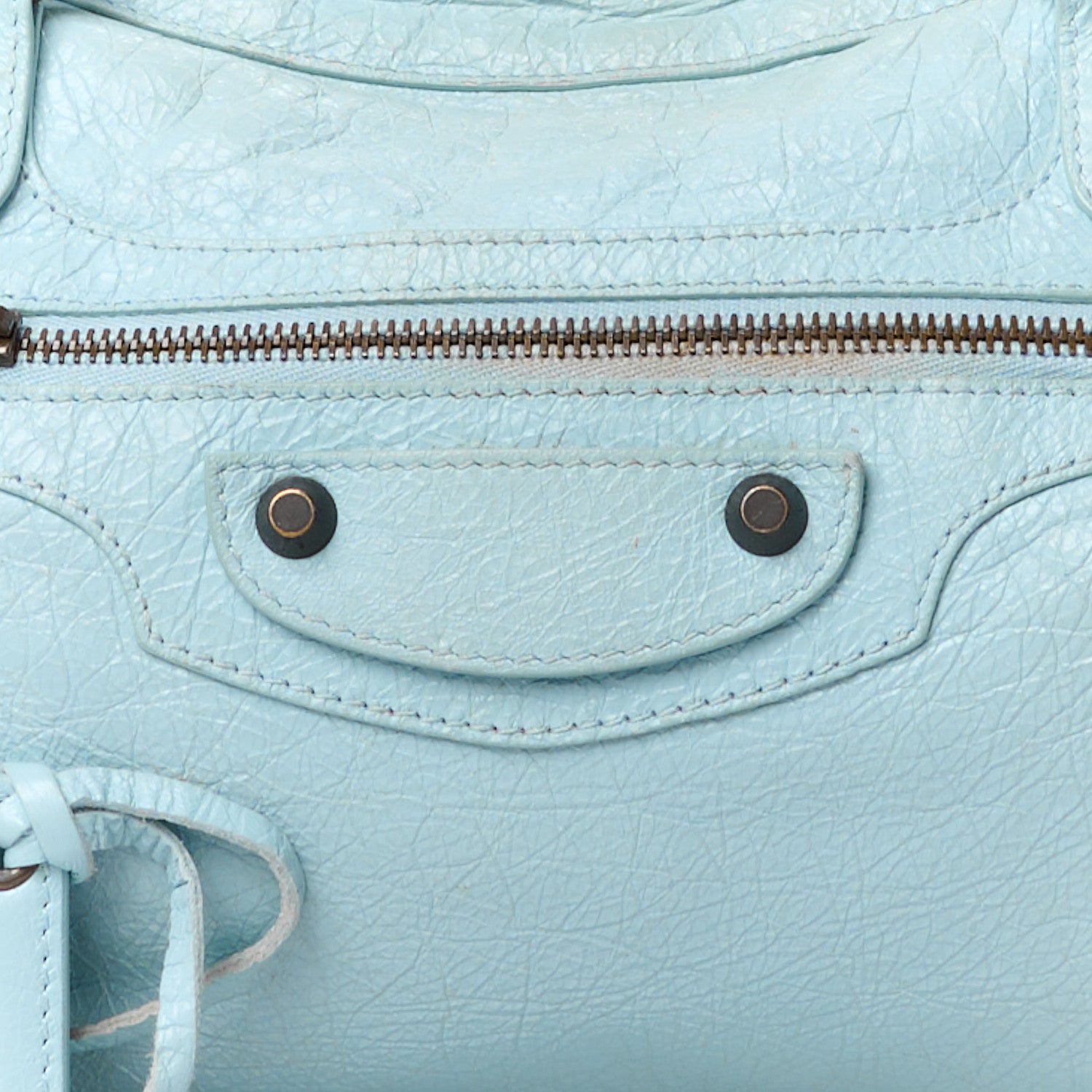 Balenciaga Agneau Classic Hardware City Bleu Acier 11 of 16