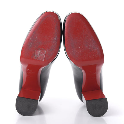 Christian Louboutin Nappa Kabetts 100 Pumps 39 Black Lucido 5 of 8