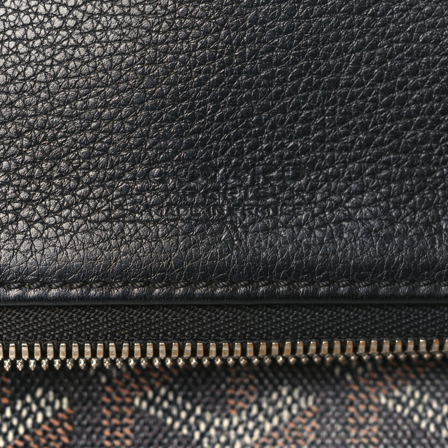Goyardine Sainte Marie Soft Clutch Black