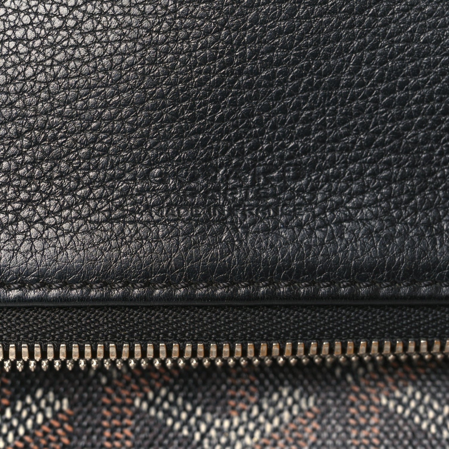 Goyard Goyardine Sainte Marie Soft Clutch Black 9 of 13
