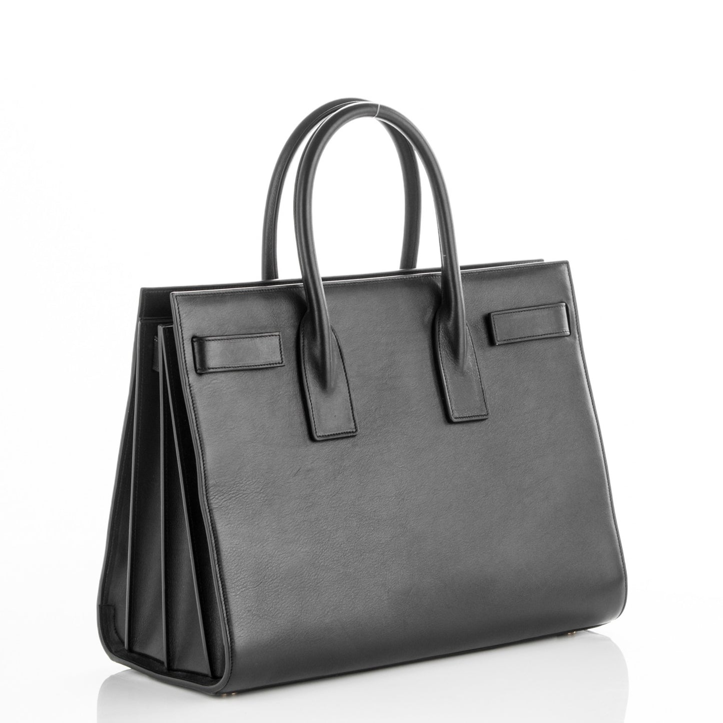 Calfskin Large Sac De Jour Carryall Black