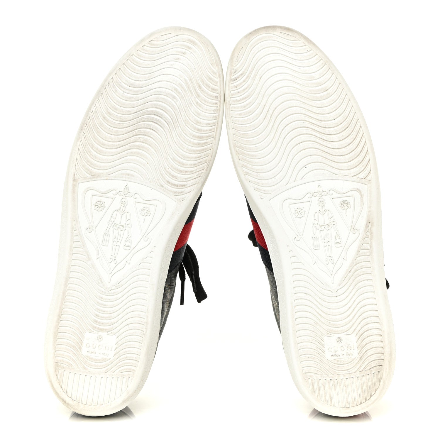 Gucci GG Supreme Monogram Tiger Ayers Web Mens New Ace Sneakers 9 Black 6 of 18