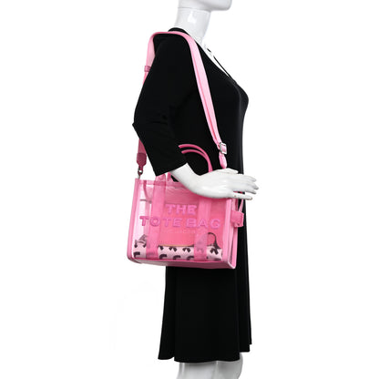Marc Jacobs Nylon The Mesh Small Tote Bag Candy Pink 2 of 10