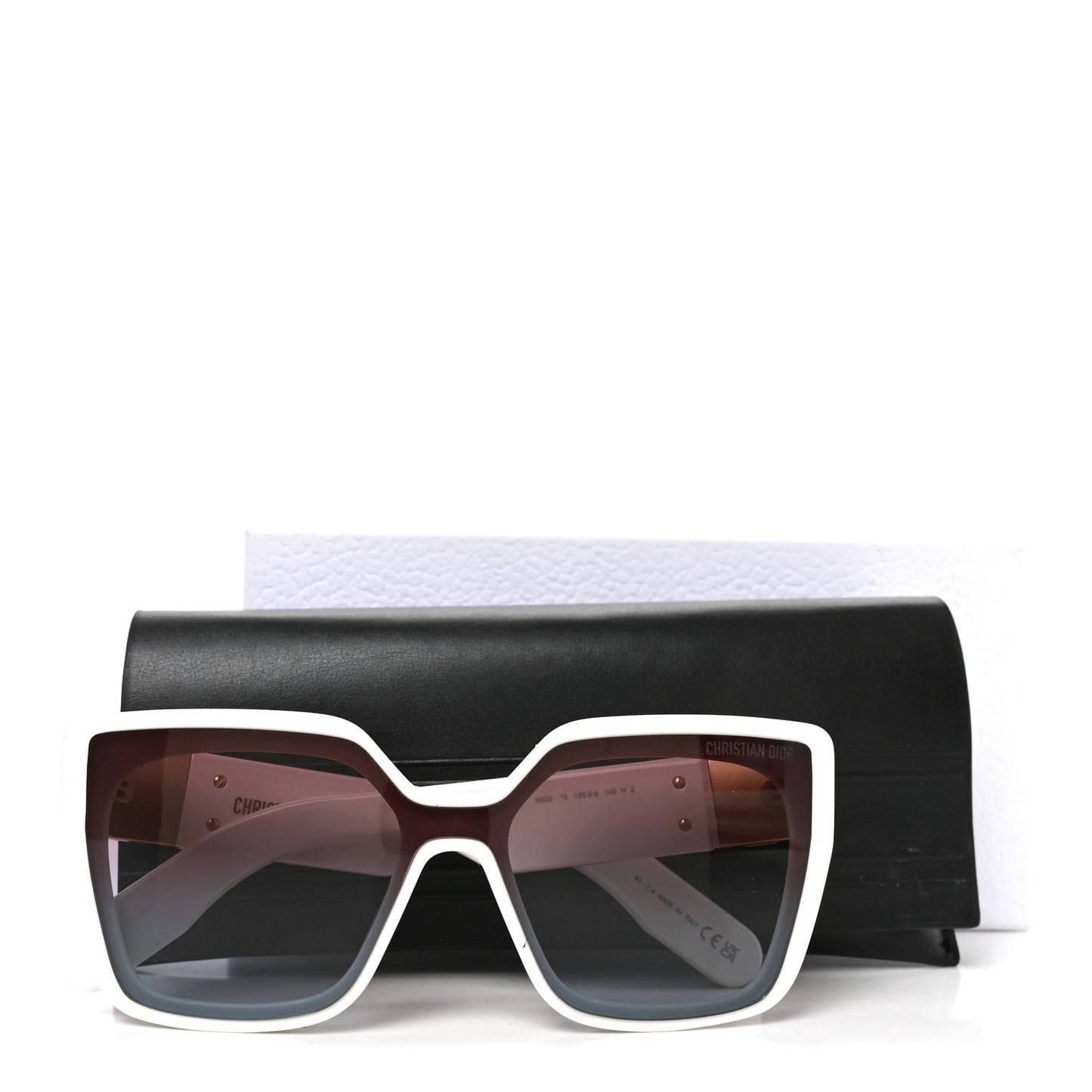 Acetate Cannage Lady 95.22 S21 Sunglasses White