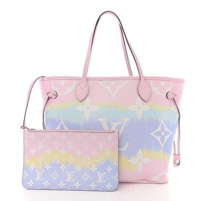 Louis Vuitton Monogram Escale Neverfull MM Pastel 2 of 11