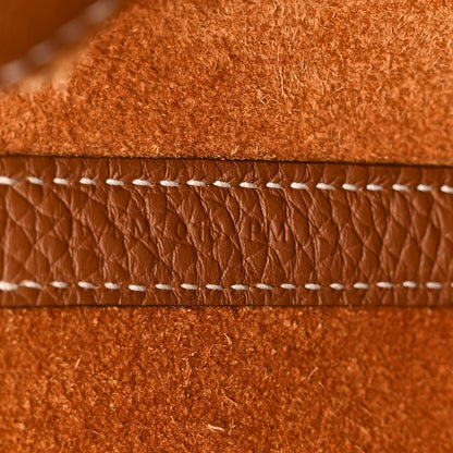 Hermes Taurillon Clemence Picotin Lock 18 PM Gold 7 of 11