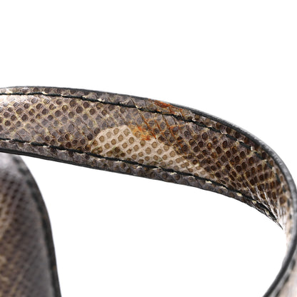 Bottega Veneta Watersnake Accordion Satchel 11 of 12