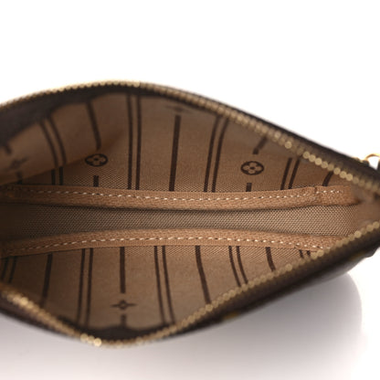 Louis Vuitton Monogram Complice Trunks and Bags Mini Pochette Accessories Beige 4 of 7