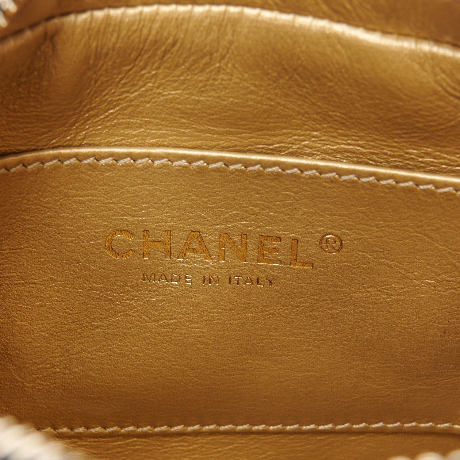 Chanel Lambskin Quilted CC Pearl Crush Camera Case Black 6 of 10