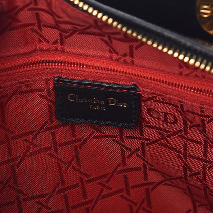 Christian Dior Patent Cannage Medium Lady Dior Black 7 of 18