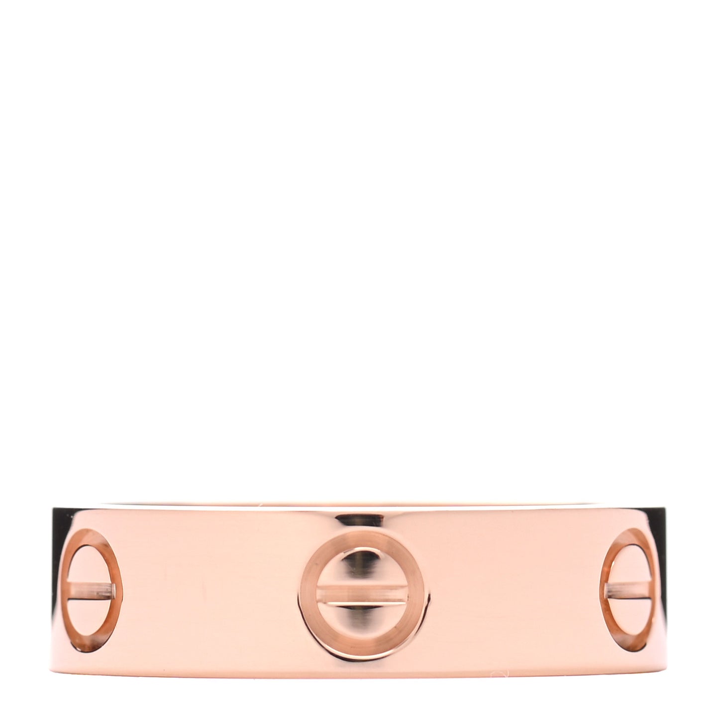 18K Pink Gold 5.5mm LOVE Ring 56 7.5