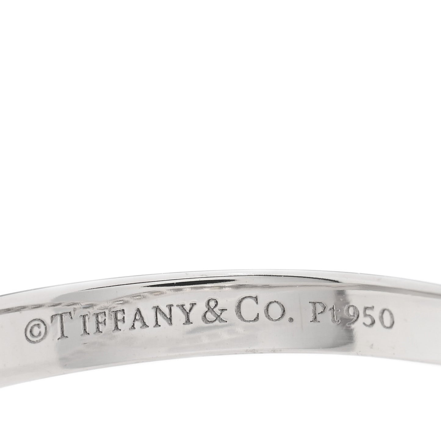 Platinum Diamond Soleste V Band Ring 46 3.75